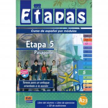 Etapas 5 pasaporte libro alumno-ejercicios (Tapa blanda).