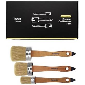 Hemway Chalk Paint Brush Collection – 3 Pieces