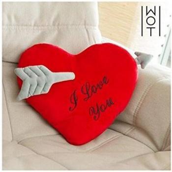 Rosso Dolcezza: Cuore di Peluche con Freccia I Love You