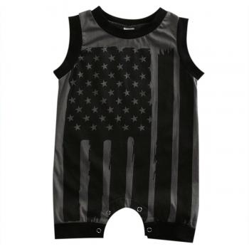 Patriotic Poppies Toddler Romper