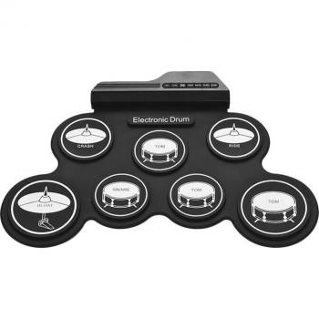 Compact Roll-Up Silicone Drum Kit
