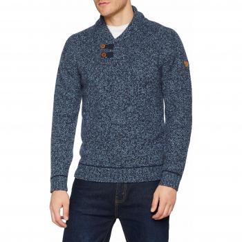 Camisola Lada Manga Longa Azul Marinho – P