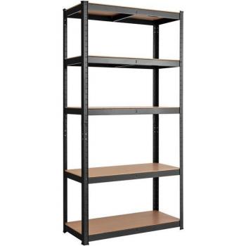 Costway Metallregal, 5 Ebenen, für bis zu 650kg