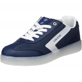 Geox Jungen J KOMMODOR B Sneaker, Blau, 37 EU