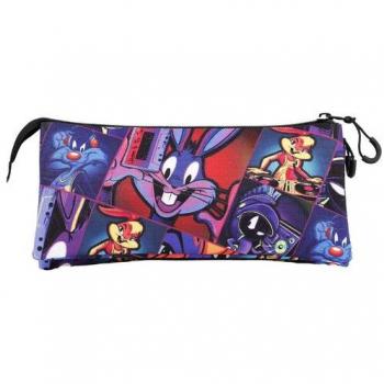 Space Jam 2 Estuche Portatodo 3 Compartimentos – 11 × 23,5 × 5 cm