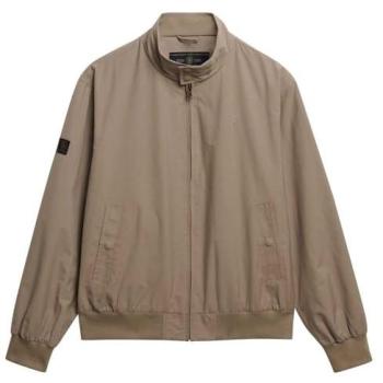 Men's 2XL Superdry Classic Harrington in Khaki Vintage