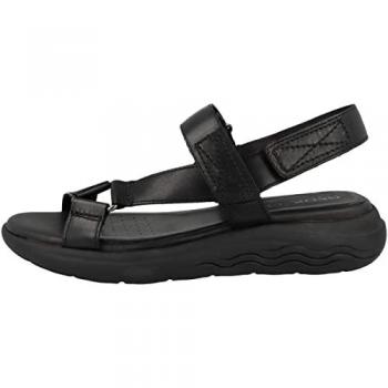 D Spherica Ec5w A D25ADA 00043 C9999 Schwarze Geox Sandale