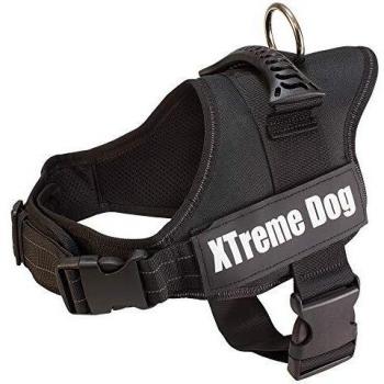Arquivet 17698 Harnais Xtreme Dog, Noir, XL