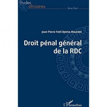 Droit pénal général de la RDC