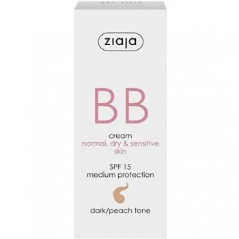 Dark Peach BB Cream by Ziaja for Normal to Dry Skin 50ml SPF 15