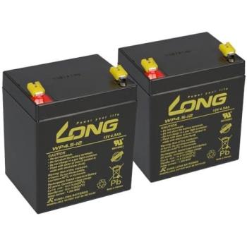 KungLong 12V 4,5Ah AGM Batterien für Lifter Primo Cielo V4 (2 Stück)