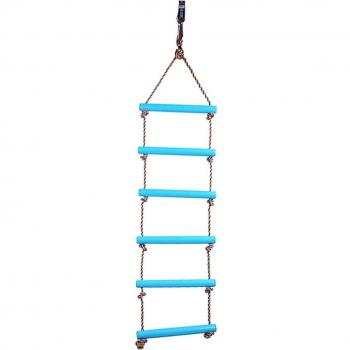 Échelle Jungle 6 Échelons – Kit Intérieur/Extérieur (Bleu)