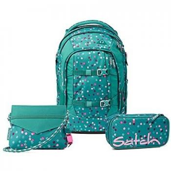 Satch Pack Schulrucksack Set 3tlg. Beauty & The School Edition