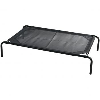 Kerbl Lit de Campagne Noir 130 × 80 × 20 cm