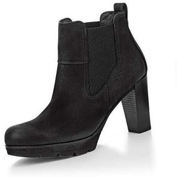 Paul Green Lady‑Stiefel – Chelsea Plateauschuh für Frauen, Schwarz, UK 4