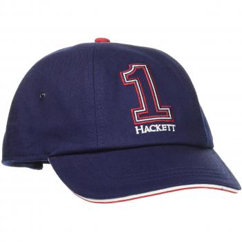Gorra de Niños Hackett Thread Num Cap, Azul (Navy 595)