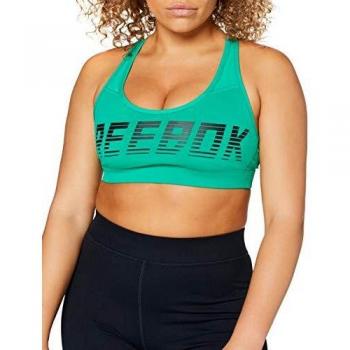 Reebok Hero Strappy Mid-Impact Performance Bra Blue
