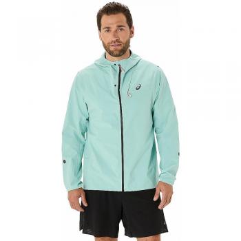 ASICS Metarun Wasserdichte Kapuzenjacke Himmelblau XXL
