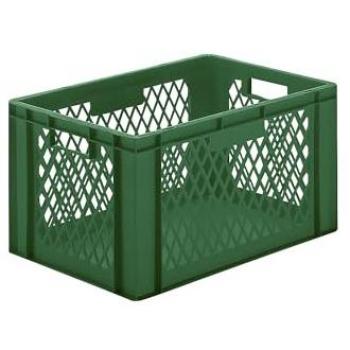 HNER Euro Cargo Container, Airflow Walls, Sealed Base, 600x400x300 mm
