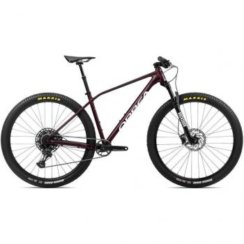 Alma H11 Donkerrood Glanzend Wit Accent
