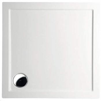 Receveur de douche blanc 90x90 cm en marbre synthétique Aura