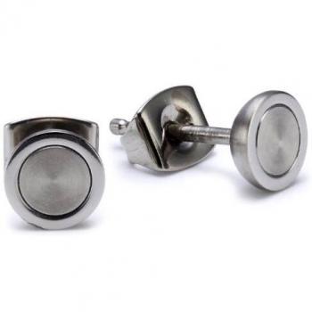 Aretes Boccia de Titanio