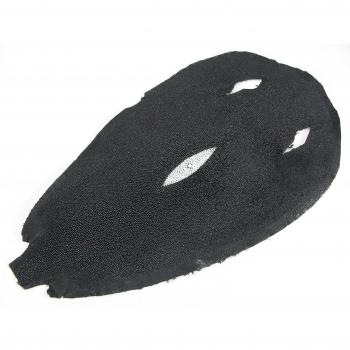 30cm Black Stingray Leather Skin – PELGIO