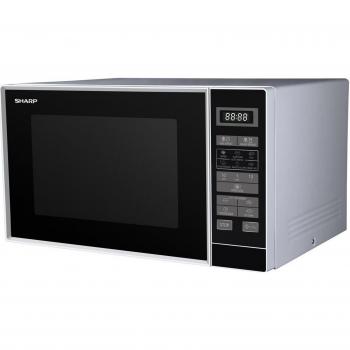 Sharp RDS202TS-UK Silver 20L Microwave Oven