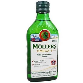 Möller's Kabeljau Lebertran 250 ml (Zitronenaroma)