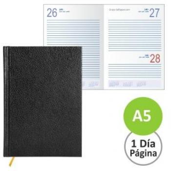 Agenda diaria económica 2024, Corfu, color negro