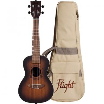 Flight DUC380: Ukulele de Concierto en Ámbar