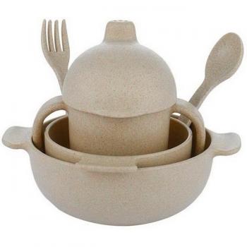 5pcs Kids Plate and Bowl Set