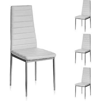 Poltrona Design 4 in Bianco Ecopelle