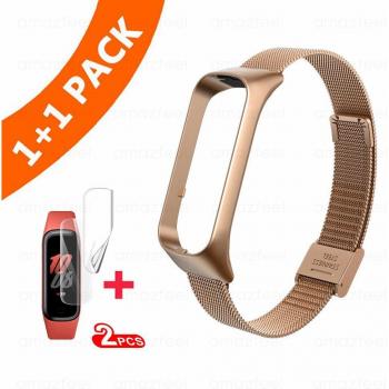 Bracelet en acier inoxydable pour montre Samsung Galaxy Fit2 R220