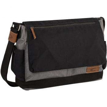 Grau Camel Bangkok Messenger Aktentasche 42 cm – Aktiv