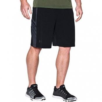 UA SuperVent Woven Shorts for Men – Black/Graphite M