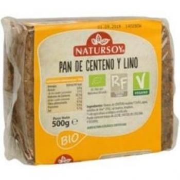 Natursoy Rye & Flaxseed Loaf 500g