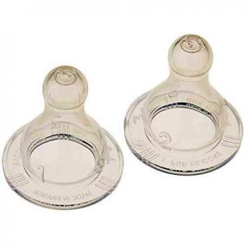 Bébé Confort Set di 2 Tettarelle in Silicone, Taglio 2 per Ne