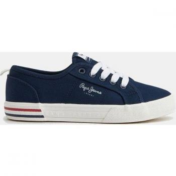 Baskets Pepe Jeans Brady Basic Bleu Marine Garçon