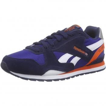 Reebok GL 3000 Jungen Laufschuhe, Navy/Energy Orange, 38 EU