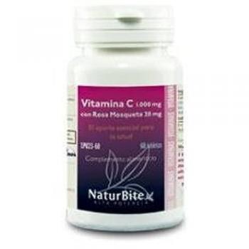 Vitamina C con Rosa Mosqueta 180 comprimidos 1000 mg