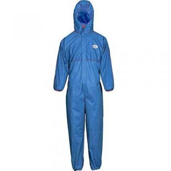 Tuta Protettiva Asatex CoverTexFR C‑3FR XL Blu – Sicurezza Professionale
