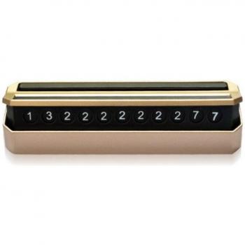 Double-Sided Luminous Car Number Plate Stickers