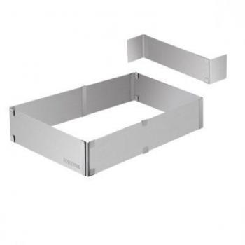 Haken Pirenei, selbstklebend, 4 Stk., schwarzmatt
