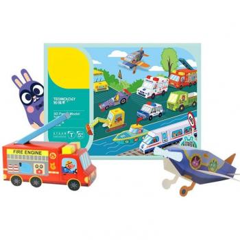 Papier Scrapbook Coloré Animaux