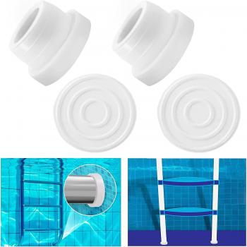 Tapa Protectora de Escalera de Piscina Frusde – 4 Piezas