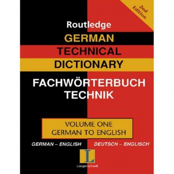 Vitalsource Technologies, Inc. German Technical Dictionary (Volume 1)