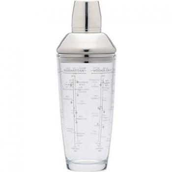 BarCraft 700ml Stainless Steel Boston Cocktail Shaker