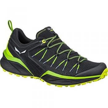 Salewa Dropline Adventure Gear – Men's Hiking Shoes, Fluo Green/Yellows, Size 11.5