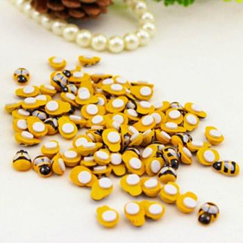 Easter Wooden Bee Decorations